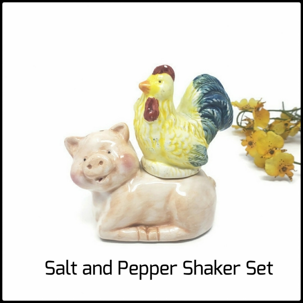 Vintage Salt and Pepper Shaker Set